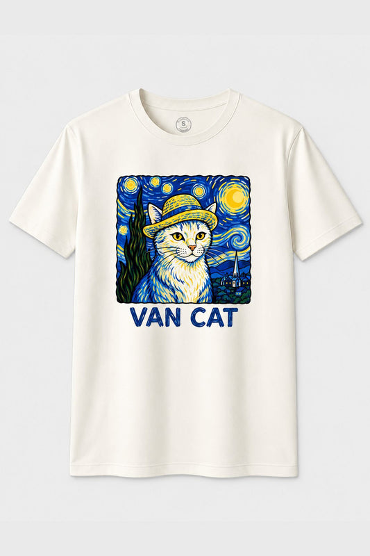 Camiseta Van Cat – La noche más gatuna