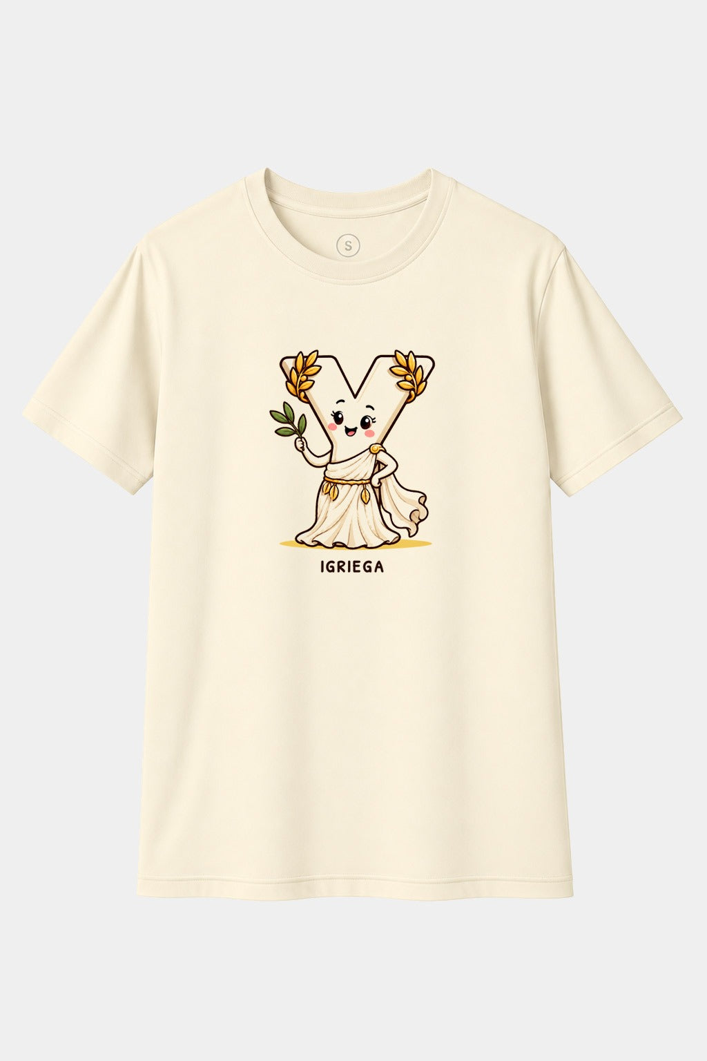 Camiseta I Griega – Diseño Divertido de la Letra Y
