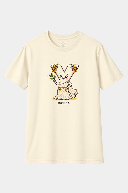 Camiseta I Griega – Diseño Divertido de la Letra Y