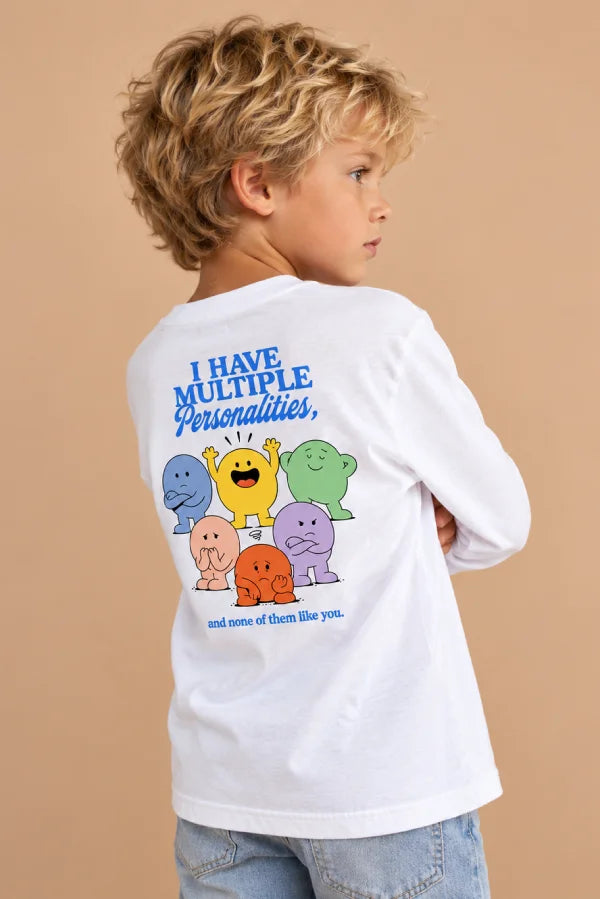 Camiseta manga larga I Have Multiple Personalities