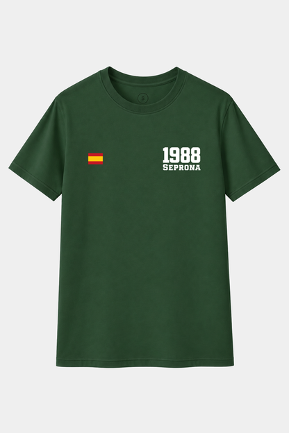 Camiseta SEPRONA Guardia Civil 1988 Minimal – Verde botella