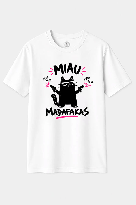 Camiseta Miau Madafakas --