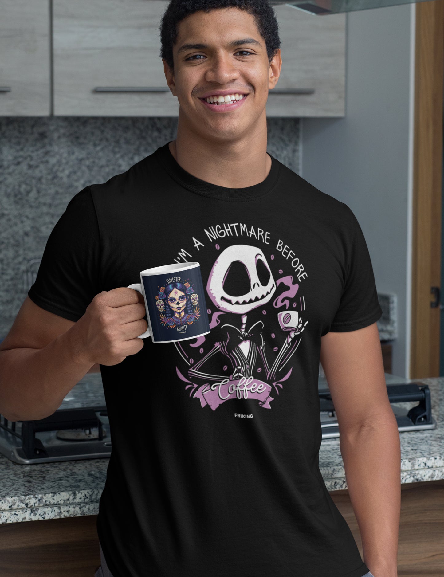 Im a nightmare before coffee