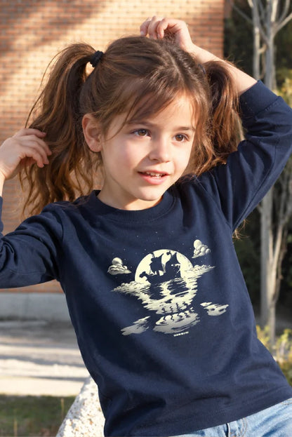 Camiseta manga larga Pirate Moonlight